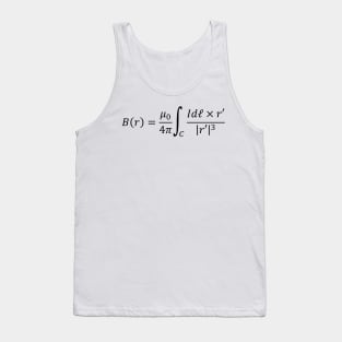 Biot Savart Equation - Useful Formula For Calculating The Magnetic Field Tank Top